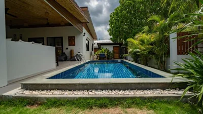 Villa with Private Pool — Temple villas Koh Phangan